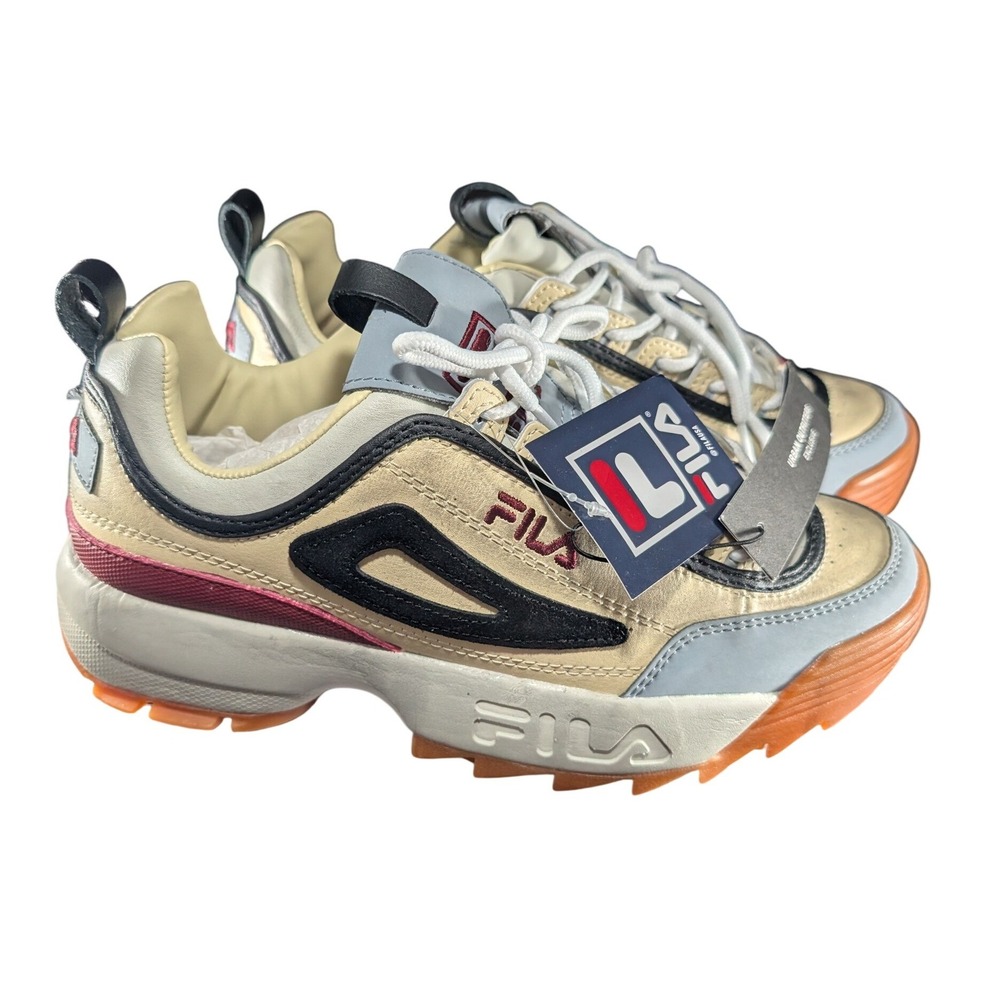 Fila x Urban Outfitters Exclusive Shoes Disruptor II Distressed Mens 9 Cream